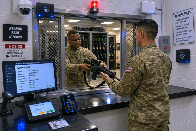 ARMS RFID Weapon Tracking