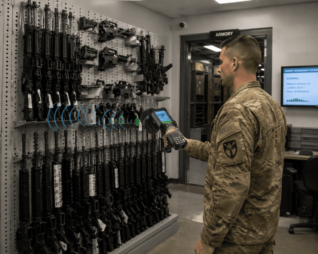 ARMS RFID Weapon Tracking